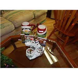 CHRISTMAS MUGS (2) & ORNAMENTS