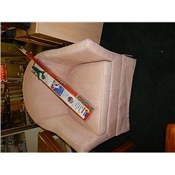 UPHOLSTERED BUCKET CHAIR