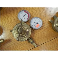 ACETYLINE GUAGES - RED