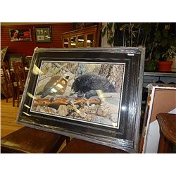 FRAMED LIMITED EDITION PRINT "DOUBLE DARE - CARL BRENDERS - GALLERY ~$1300