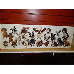 FRAMED PICTURE - DOGS RULE