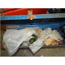 BLUE TOOL BOX AND CONTENTS