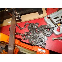LOT OF CHAIN SAW CHAIN