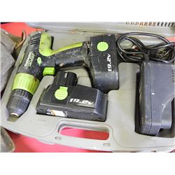 KAWASAKI 19.2 VOLT DRILL  SET