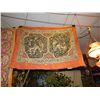 Image 1 : EASTERN INDIAN TAPESTRY - QUILTED ELEPHANT THEME -