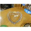 Image 1 : CORN FLOWER HEART GLASSWARE DISH