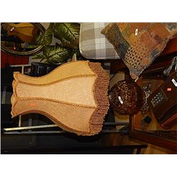 RETRO TABLE LAMP WITH LOCALLY HAND CRAFTED SHADE