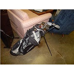 GOLF BAG AND CLUBS