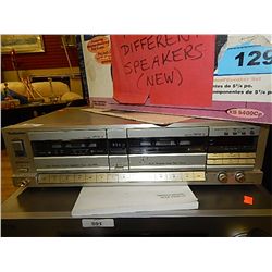 TECHNICS DOUBLE CASSETTE DECK