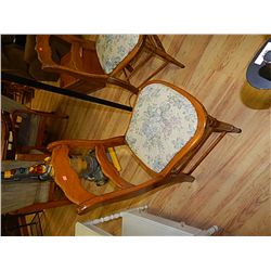 VINTAGE SIDE CHAIR - BID X 2