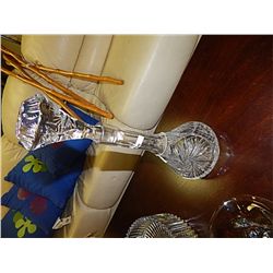 PINWHEEL CRYSTAL DECANTER