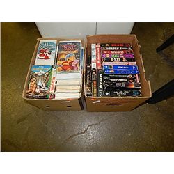 BOX OF VHS TAPES - 2