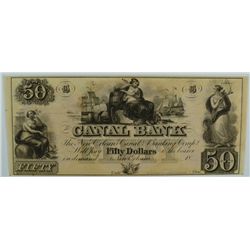 18- $50 CANAL BANK OF NEW ORLEANS, LA