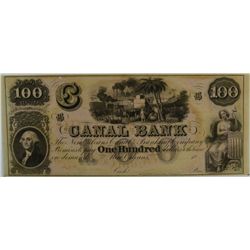 18- $100 CANAL BANK OF NEW ORLEANS, LA