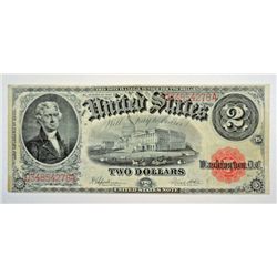 1917 $2.00 LEGAL TENDER VF NICE