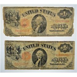 2-1917 LEGAL TENDERS FAIR $1.00