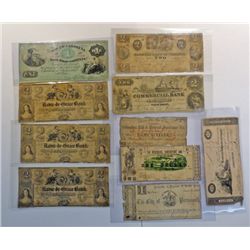 OBSOLETE NOTES:$1.00 SOUTH CAROLINA NICE; 6-$2.00 VARIOUS; 2-$1.00, 1-$20.00