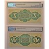 Image 2 : 2- SOUTH CAROLINA NOTES: $5.00 1872 PMG 66 EPQ AND 1872 $10.00 PMG 65 EPQ