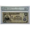 Image 1 : 1902 $10.00 NEWPORT, TENNESSEE CH 9632 PMG 15 RARE!
