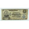 Image 1 : 1902 $5.00 CHATHAM PHENIX BANK, NY CH 10778 CIRC