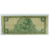 Image 2 : 1902 $5.00 CHATHAM PHENIX BANK, NY CH 10778 CIRC