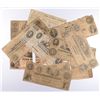 Image 1 : 10-PCS DIFFERENT OBSOLETE BANK NOTES CIRC 1840-70 ERA
