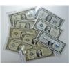Image 1 : 1934 $1.00 SILVER CERT. "FUNNYBACK" LOT: 7-CIRC, 2-UNC