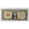 Image 1 : 1928 $1.00 U.S. NOTE RED SEAL VG RARE