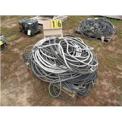Pallet of 10/3 electrical wire & asst wire