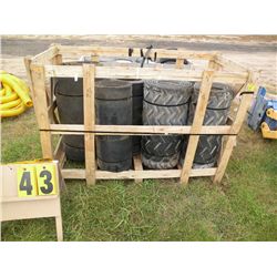 Pallet full of belting