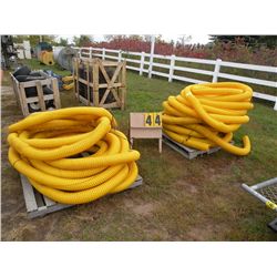 [2] pallets of plastic hose