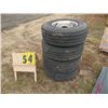 Image 1 : [4] 265/75R16 tires