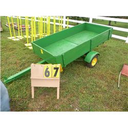 2 wheel trailer -OFF ROAD USE ONLY