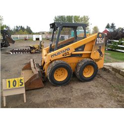 2006 Mustang 2054 skidloader SN-MMC02054A00006301