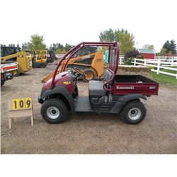 2010 Kawasaki Mule 610 4x4 SN-JK1AFEA13AB548517