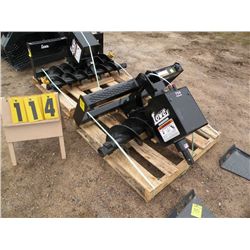 Lowe 750 Classic hydraulic auger w/12" bit -New