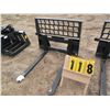 Image 1 : 48" solid back pallet forks -New