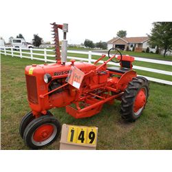 Allis Chalmers C w/side sickle mower