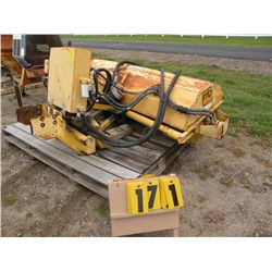 Hydraulic broom -tractor mount