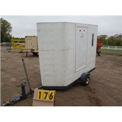 2008 Homemade 4x8 fish house w/slide outs