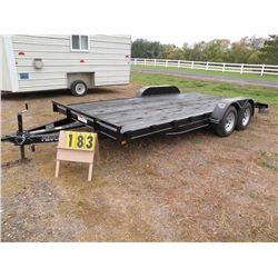 2007 Parker tandem trailer SN-13ZCH182671000682