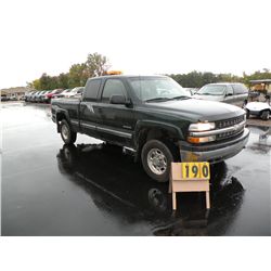 2002 Chev 2500     SN-1GCGK29U32Z274687