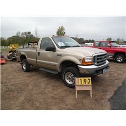 2000 Ford F-250 4x4 SN-1FTNF21L8YEE37946