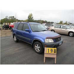 2000 Honda CRV -rough idle SN-JHLRD1869YC040343