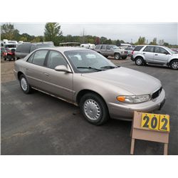 2000 Buick Century SN-2G4WS52J2Y1338972