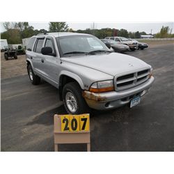2000 Dodge Durango SN-1B4HS28N7YF218693