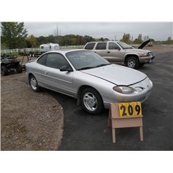 2001 Ford Escort SN-3FAFP113X1R143257