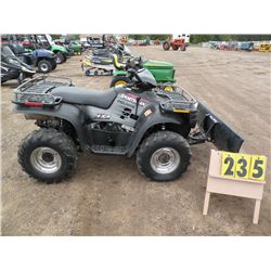 2002 Polaris Sportsman 700 w/plow SN-4XACH68A92A714655