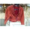 Image 2 : LADIES RED LEATHER JACKET