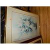 Image 1 : FRAMED PICTURE - FLOWERS